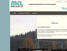Tablet Screenshot of mclmcgill.com